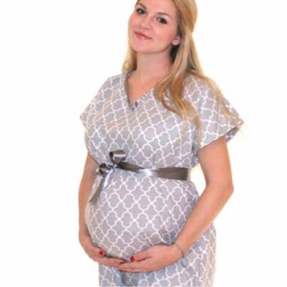 Cute Maternity Delivery Gown